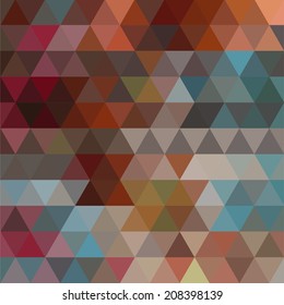abstract background consisting of triangles