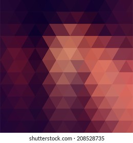 abstract background consisting of triangles