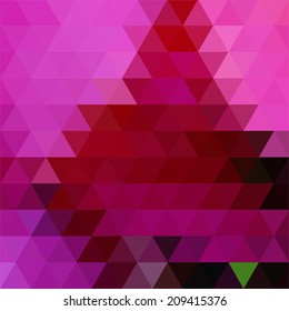 abstract background consisting of triangles