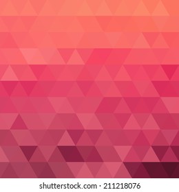 abstract background consisting of triangles