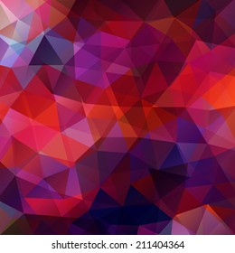 abstract background consisting of triangles