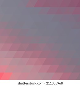 abstract background consisting of triangles