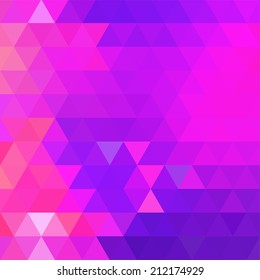 abstract background consisting of triangles