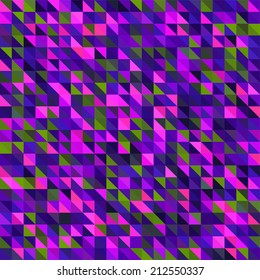 abstract background consisting of triangles