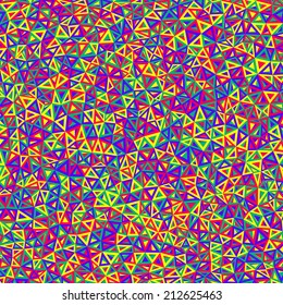 abstract background consisting of triangles