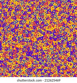 abstract background consisting of triangles