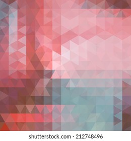 abstract background consisting of triangles