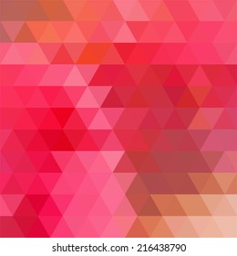 abstract background consisting of triangles