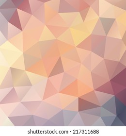 abstract background consisting of triangles