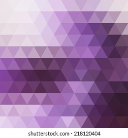 abstract background consisting of triangles
