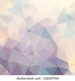 abstract background consisting of triangles