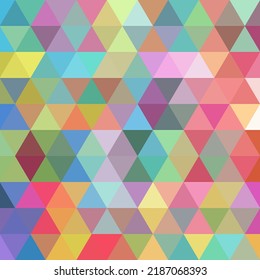 abstract background consisting of triangles