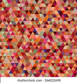 abstract background consisting of triangles