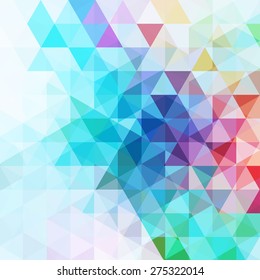 fondo abstracto formado por triángulos