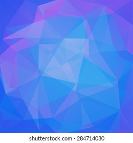abstract background consisting of triangles