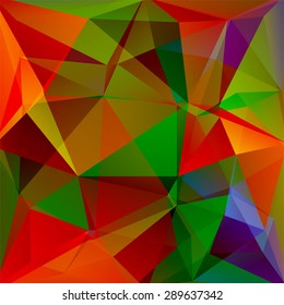 abstract background consisting of triangles