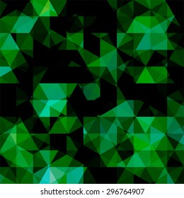 abstract background consisting of triangles