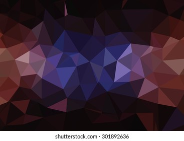 abstract background consisting of triangles