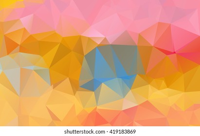 abstract background consisting of triangles eps.10
