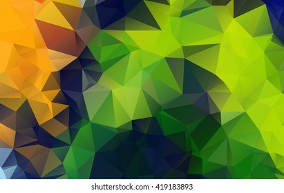 abstract background consisting of triangles eps.10
