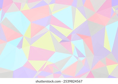 abstract background consisting of triangles, vector illustration