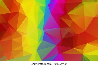 abstract background consisting of triangles, vector  eps.10