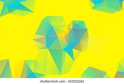 abstract background consisting of triangles, vector  eps.10