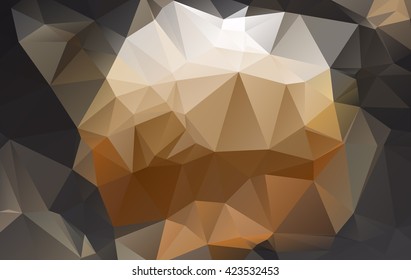 abstract background consisting of triangles, vector  eps.10