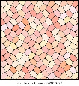 abstract background consisting of white, pink  geometrical shapes, vector illustration