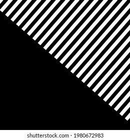 abstract background consists of black and white stripes intersecting at different angles 