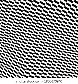 abstract background consists of black and white stripes intersecting at different angles 