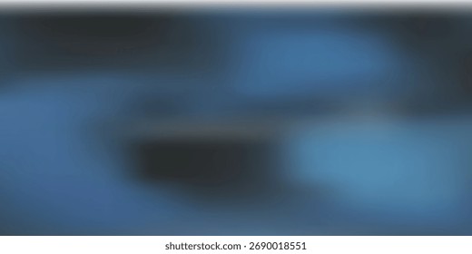 Un fondo abstracto que contiene colores azul claro, azul oscuro y negro. Abstractas Gradiente vibrante de fondo moderno.