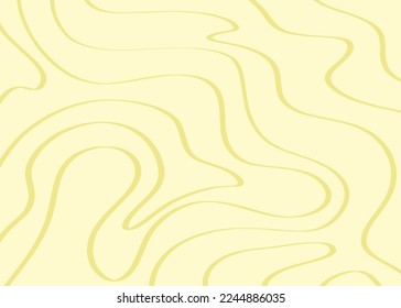 Abstract background with contour wavy line pattern