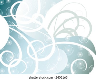 Abstract background of a cool breeze.