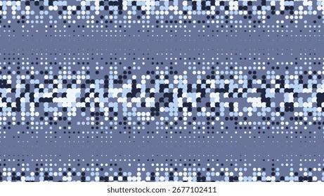 Antecedentes Abstractas. Círculos Frescos En Mínimo Diseño. Marco Dinámico Para Invitación Anual. Volante gráfico. Textura de semitono minimalista. Patrón de puntos geométricos. Fondo Abstractas de moda