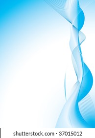 Abstract background in cool colors with beautiful lines