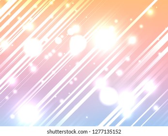 Abstract background with cool lights