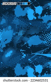 Abstract background with a cool pattern, on leggings, soccer jersey design for sublimation