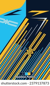 Abstract background with a cool pattern, on leggings, soccer jersey design for sublimation.