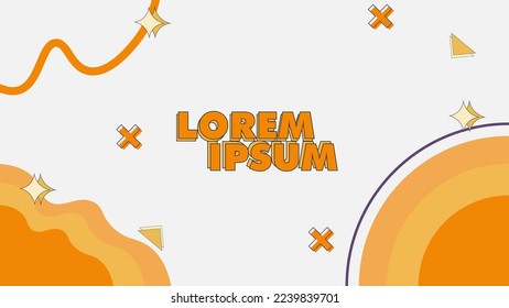 abstract background copuy space with groovy colour