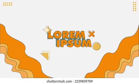 abstract background copuy space with groovy colour