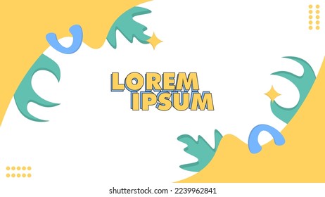 abstract background copuy space with groovy colour