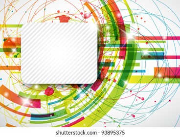 Abstract background with copy space