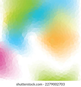 Fondo abstracto con espacio de copia, colorido, azul, verde, naranja, blanco, rosa