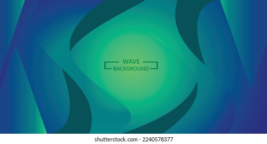 Abstract background with copy space for text. Modern template gradient wave design for cover, brochure, magazine and business web banner
