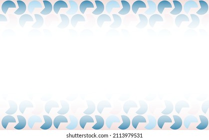 Abstract background with copyspace and blue circles ornament. Background with frame. Suitable for backdrop, greeting card, and business card