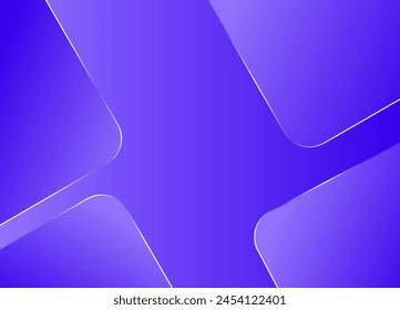 Fondo abstracto con Formas de esquina en color púrpura, composición de Formas dinámicas, fondo abstracto real moderno púrpura.