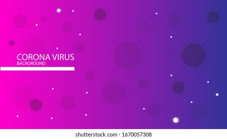 Abstract Background Corona Virus 2020. Wuhan virus disease, virus infections prevention methods, Vector illustrasion
