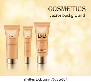 Abstract background. Cosmetic design template.