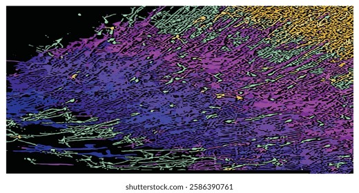 Abstract background, abstract cosmic background, multi color vector illustration for background design.